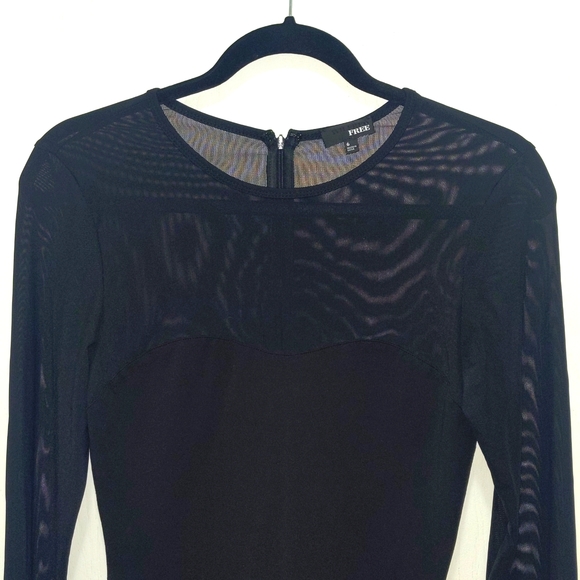 Wilfred Black sheer dress - Picture 2 of 3